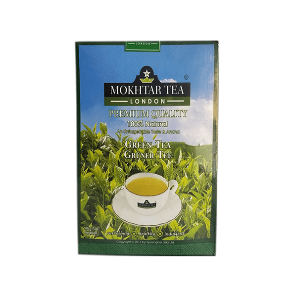 MOKHTAR GREEN TEA 24X500GM