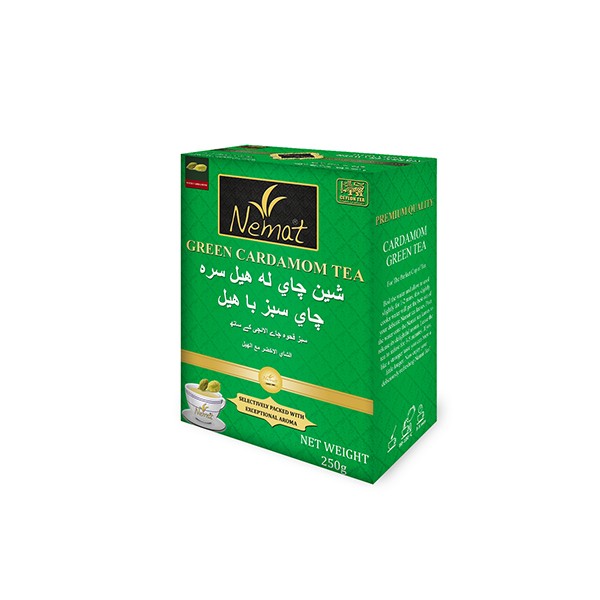 NEMAT CARDAMOM GREEN TEA 40X250G