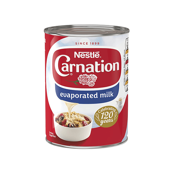 NESTLE CARNATION EVAPORATED MILK 410ML