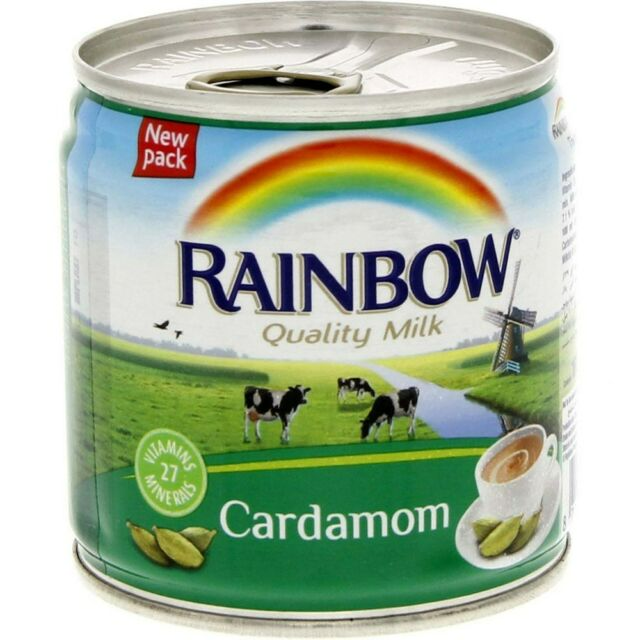 RAINBOW EVAPORATED CARDAMOM MILK 170GM (DISC)