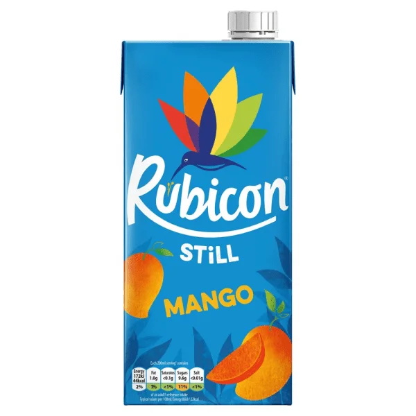 	RUBICON MANGO JUICE 12X1LTR PM-£1.49- (V20)