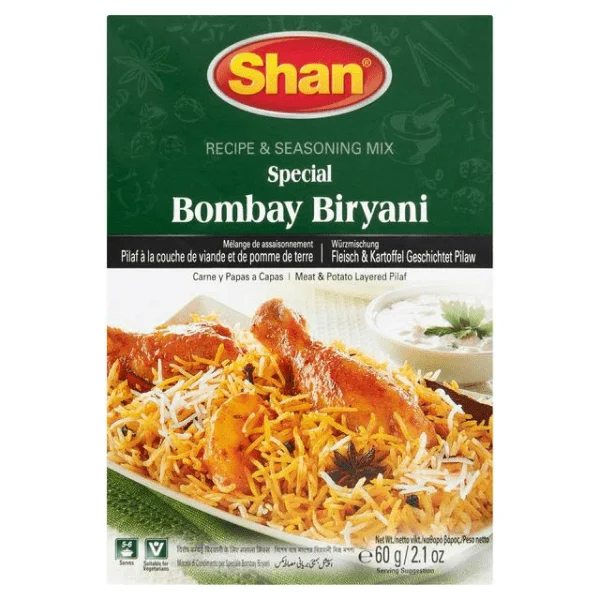 SHAN BOMBAY BIRYANI MASALA 60GM