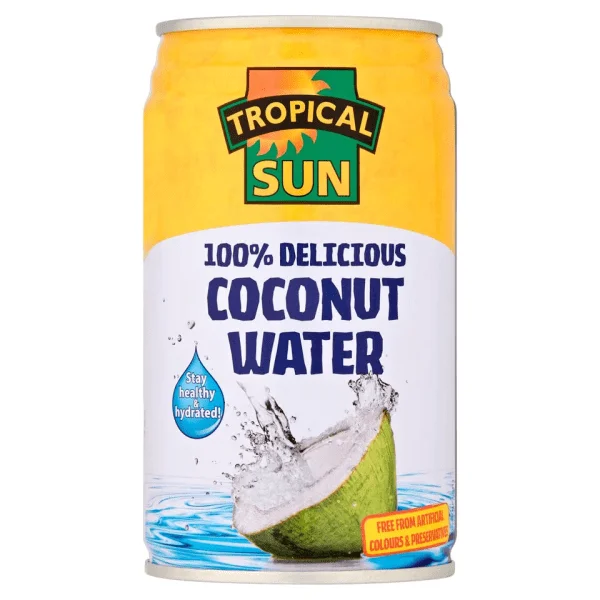 TROPICAL SUN NATURAL COCONUT WATER NATURAL 330ML - (V20) (DISC)