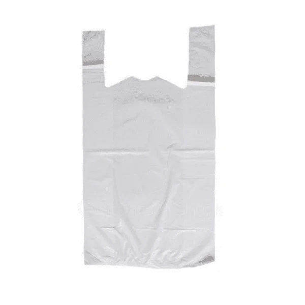 VICTORIA WHITE BOTTLE BAGS 8X13X18- (V20)