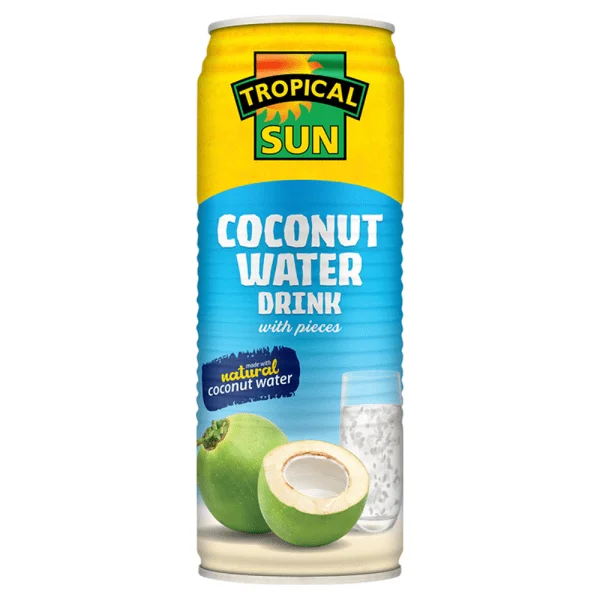 TROPICAL SUN COCONUT WATER WITH PIECES 12X520ML - (V20)