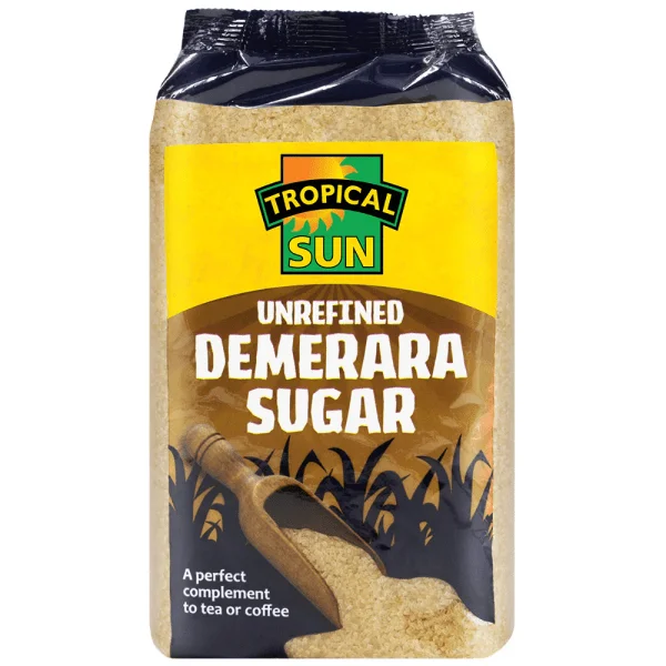 TROPICAL SUN DEMERARA SUGAR 10X1KG	