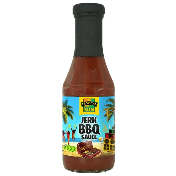 TROPICAL SUN JERK BBQ SAUCE 510GM PM-£2.99 (DISC)