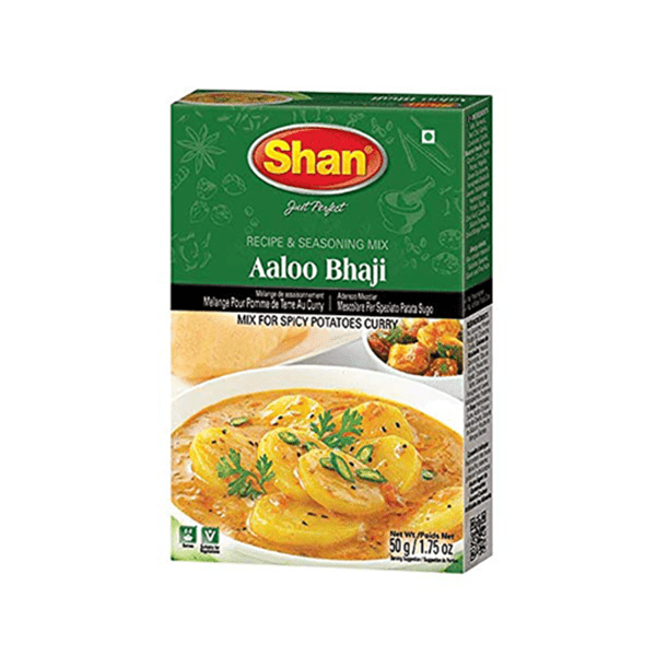 SHAN AALOO BHAJI MASALA 12X50GM (DISC)