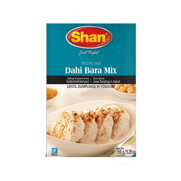 SHAN DAHI BARA MIX MASALA 6X150GM (2 FOR £1.49) 