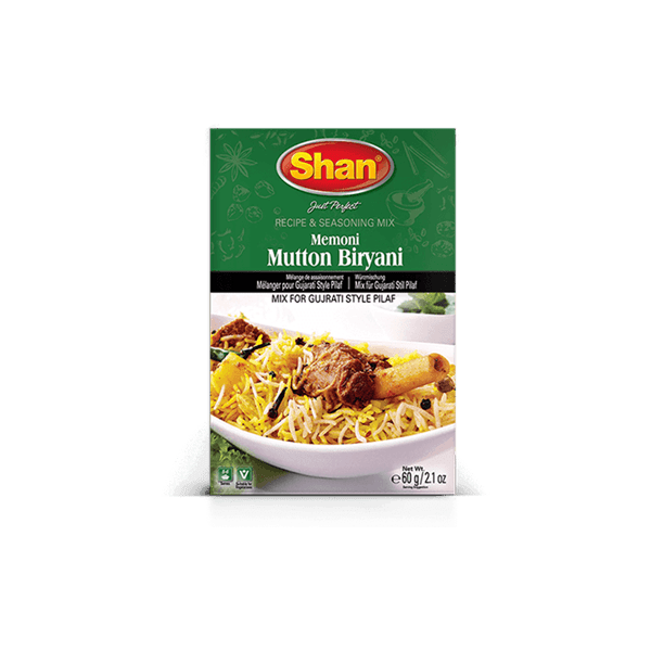 SHAN MEMONI MUTTON BIRYANI MASALA 60GM