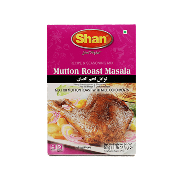 SHAN MUTTON ROAST MASALA 12X60GM (DISC)