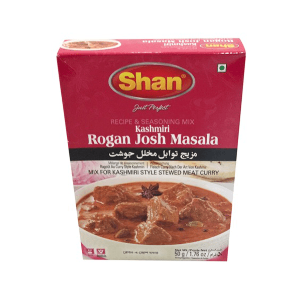 SHAN ROGAN JOSH CURRY MASALA 12X60GM (DISC)