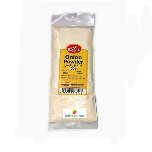 SOFRA ONION POWDER (PLASTIC BAG) 100GM £1.35