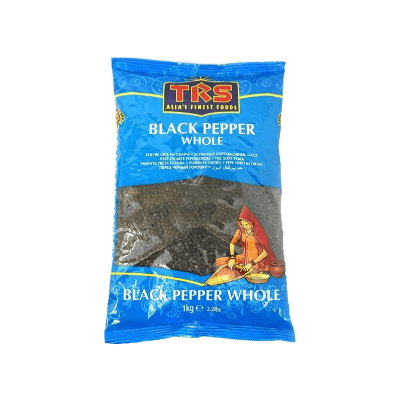 TRS WHOLE BLACK PEPPER 1KG (S1)