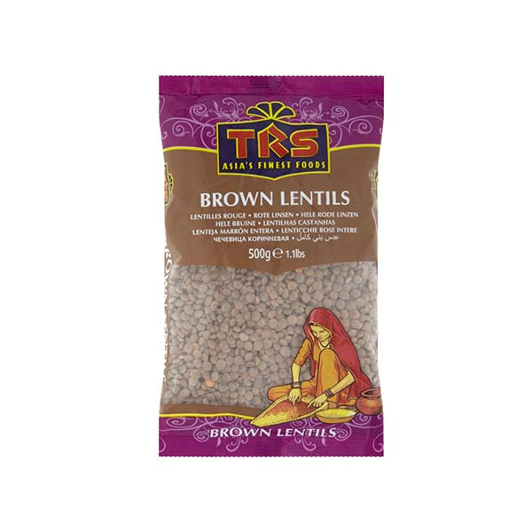 TRS BROWN LENTILS 500GM (S4)