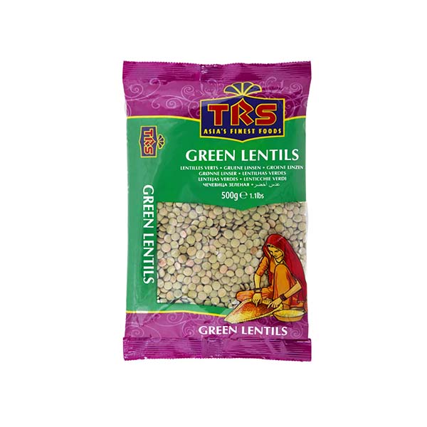 TRS GREEN LENTILS 500GM (S4)