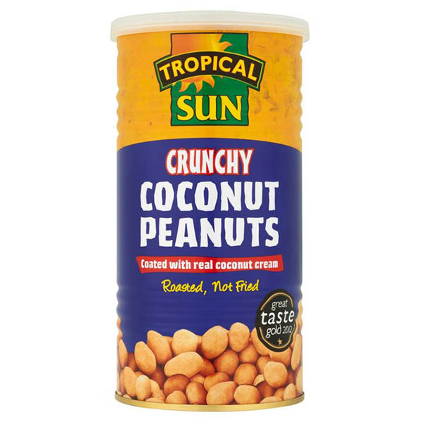 TROPICAL SUN COCONUT PEANUTS 165GM - (V20)
