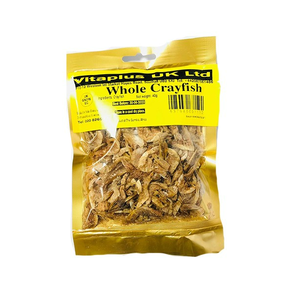 VITAPLUS WHOLE CRAYFISH 40GM
