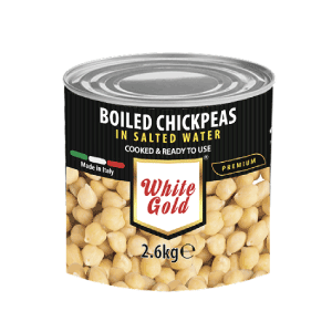 WHITE GOLD BOILED CHICKPEAS 2.5KG
