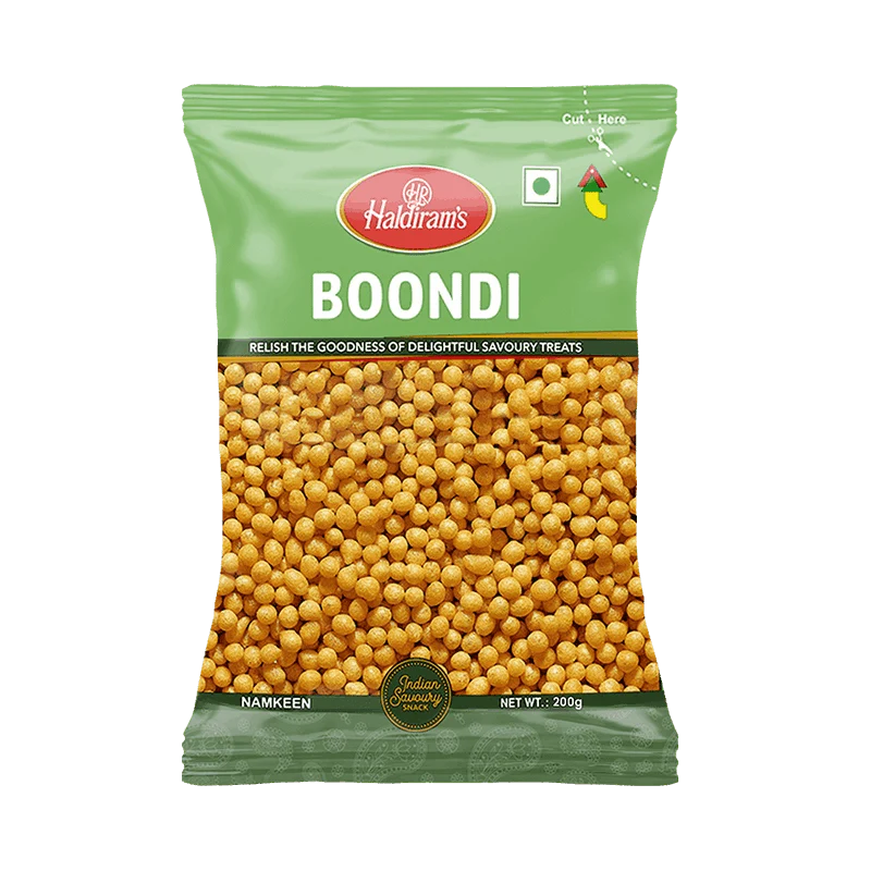 HALDIRAM PLAIN BOONDI 10X200GM 