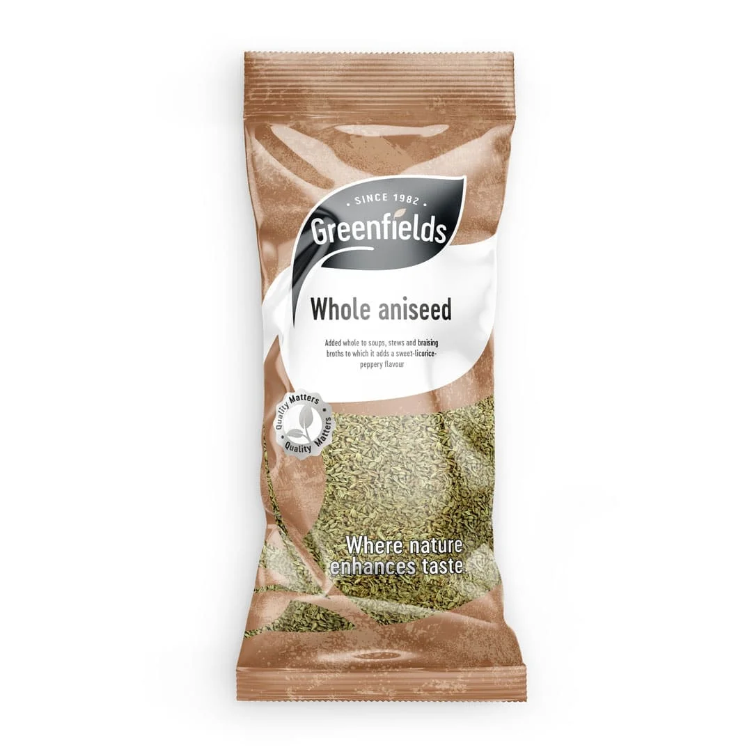 GREEN FIELDS WHOLE ANISEED 12X75G