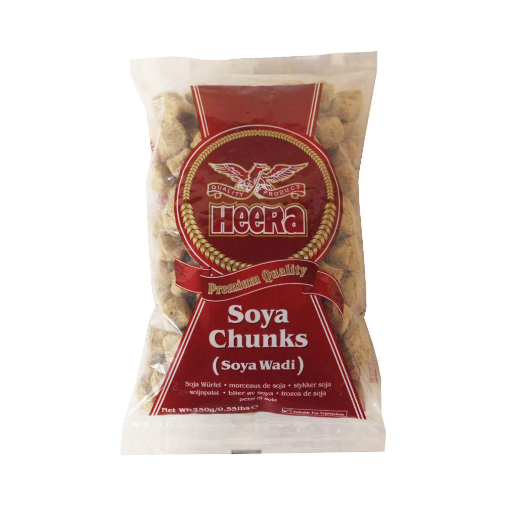 HEERA SOYA CHUNKS 250GM