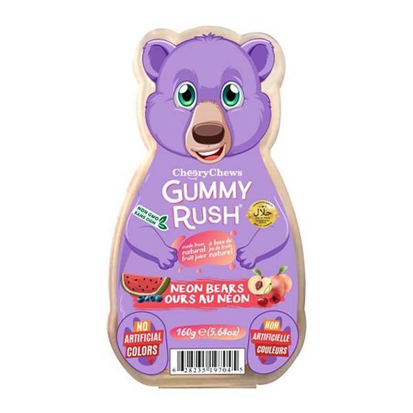 GUMMY RUSH NEON BEARS 160GM - (V20)