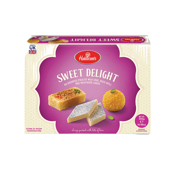 HALDIRAM METHAI SWEET DELIGHT 300G (UNIT)