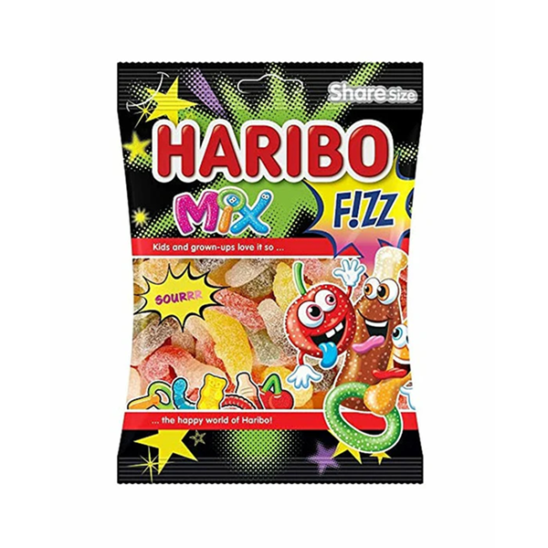 HARIBO FIZZY MIX (BROWN) 70GM - (V20)