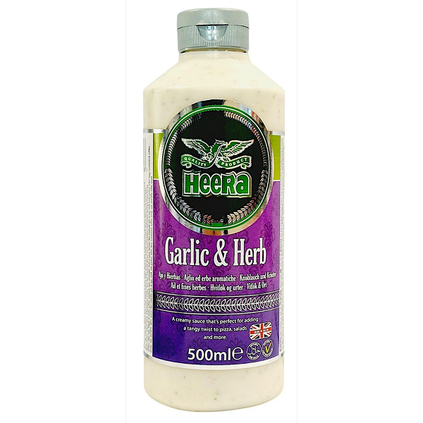 HEERA GARLIC & HERB SAUCE 500ML