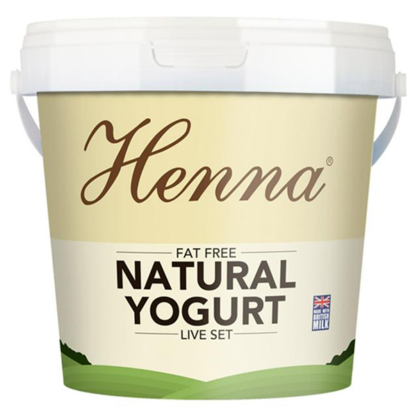 HENNA FAT FREE YOGURT 1KG
