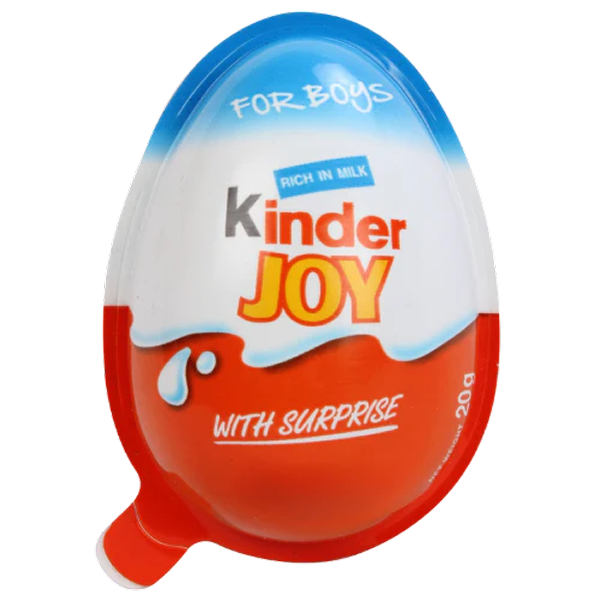KINDER JOY 20GM (BOY) UNIT
