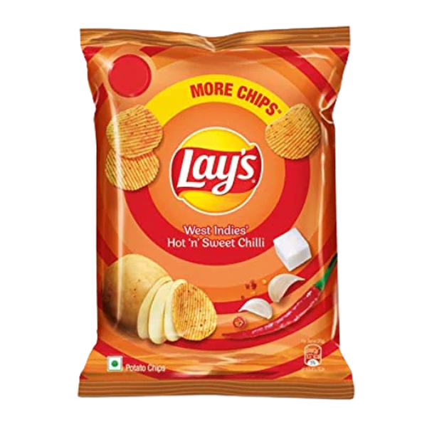 LAYS HOT N SWEET 50GM